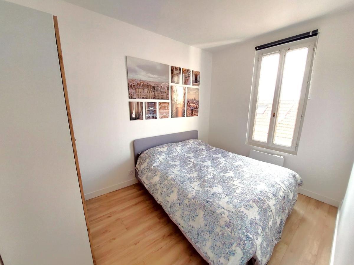 Superbe 2 Pieces Renove Et Calme Apartment โอแบวีลีเย ภายนอก รูปภาพ